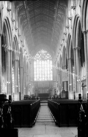 ST PETER MANCROFT NAVE FROM W.